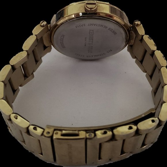 Kenneth Cole Ladies KC50735008 Multi Function Crystal Accented Watch w/ MOP Dial - Picture 4 of 4